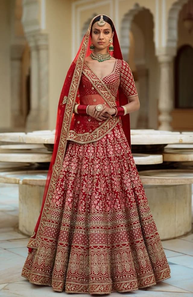 bridal gown